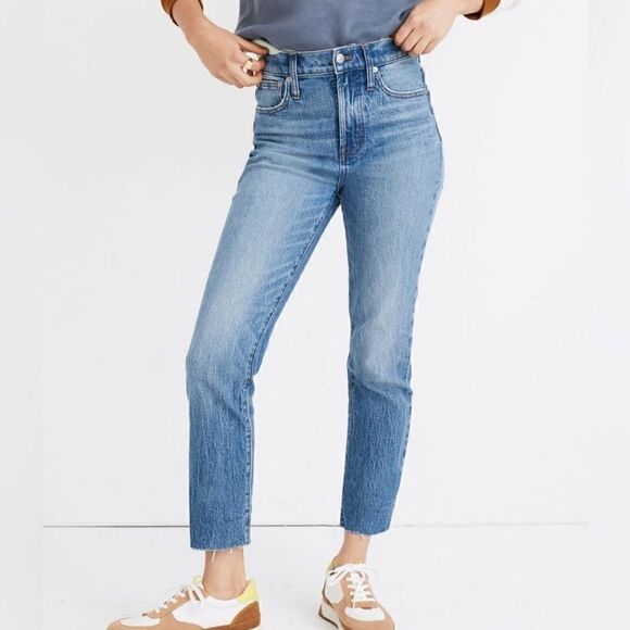 Madewell the perfect vintage Jean raw hem edition - Picture 1 of 7
